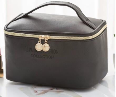Exquisite Portable Makeup Bag — Stylish & Practical Organizer