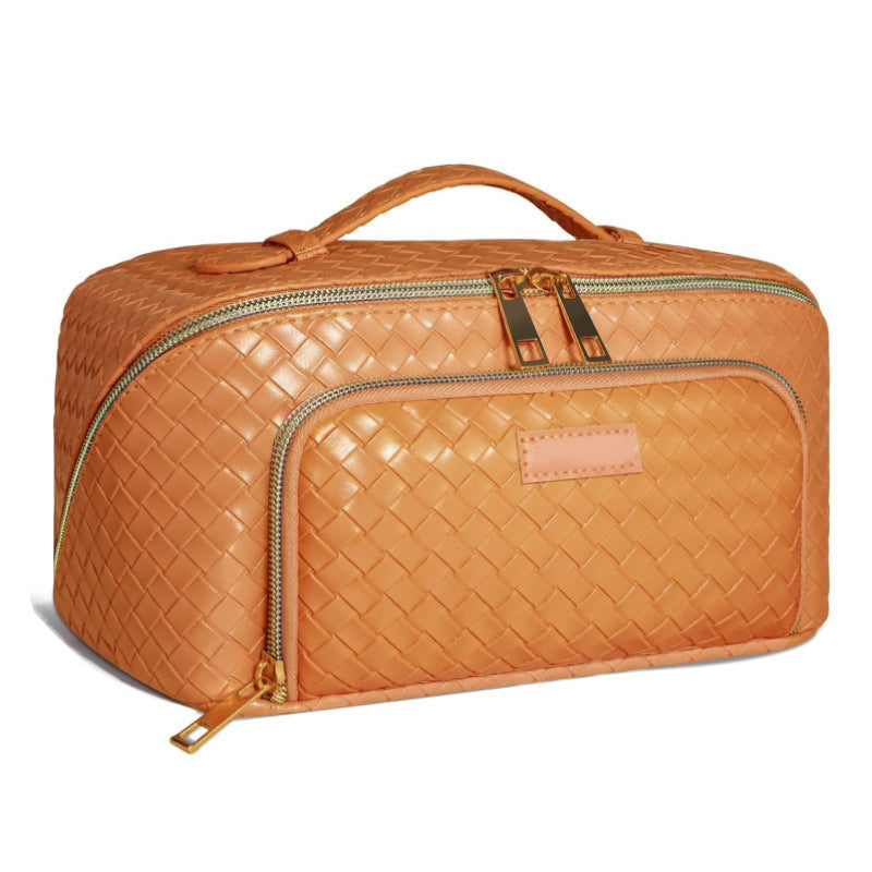 “large waterproof makeup bag portable organizer”